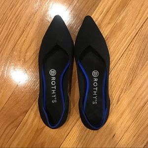 Rothys The Point Black Solid 7.5